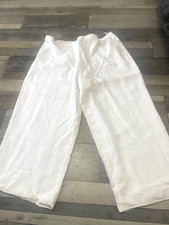 ladies ann harvey white 100%