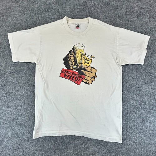 Vtg yukon jack - shirt, l