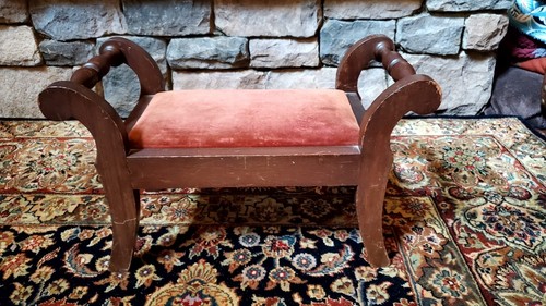 Vintage footstool biggs - vintage,