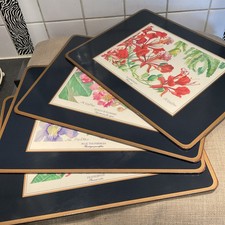 VINTAGE 4 PLACEMATS CARIBBEAN