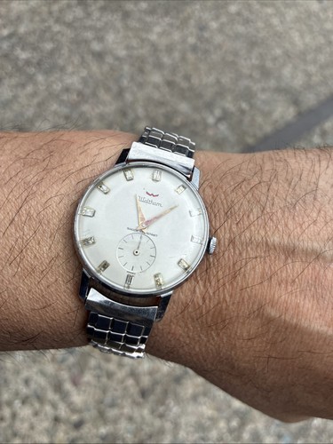 Waltham vintage silver - waltham, men's