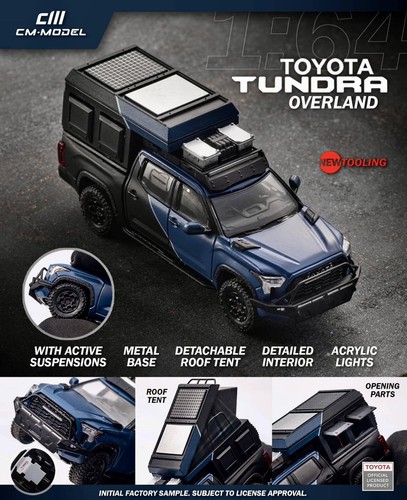 Model toyota tundra - cm, 1/64
