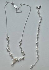 Excellent Condition Jon Richard Woman Necklace Bracelet Set Wedding Bridal