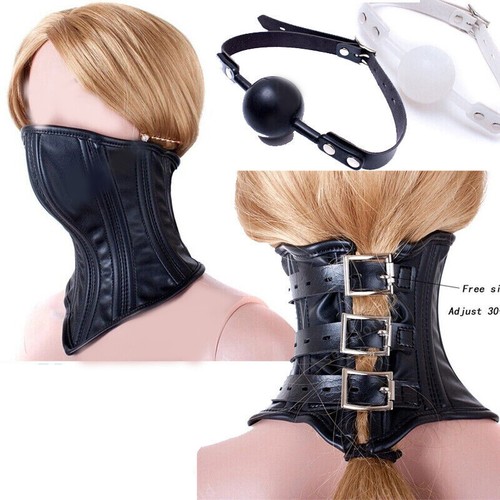 Leather lockable neck - pu,
