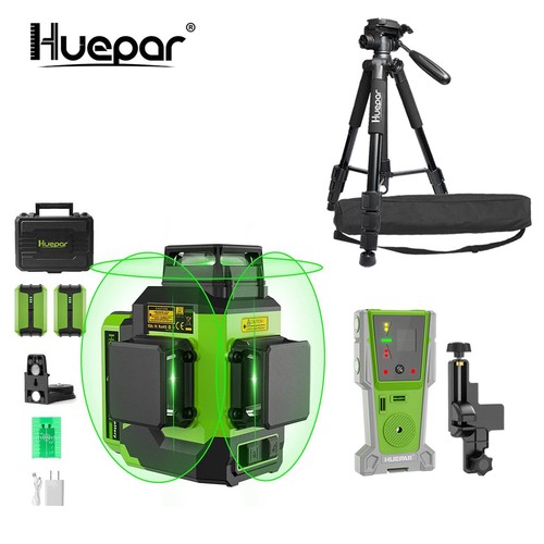 Huepar green cross line - 3d,