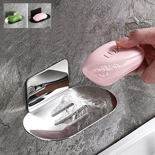 Adhesive soap dish - soap, bath