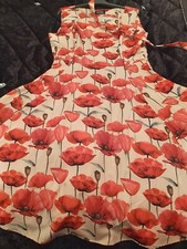hearts and roses Poppy Circular Dress size 18 With Belt Final price 