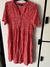 Joules Ella Dress Leopard Red