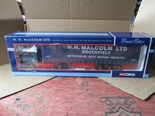 Corgi 75806 -MAN Curtainsider -WH Malcolm Transport-Brookfield