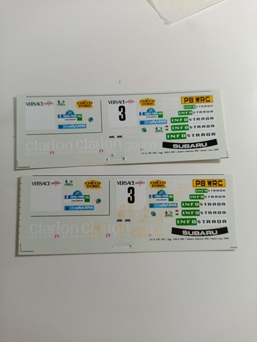 Decals subaru impreza wrc - decals,
