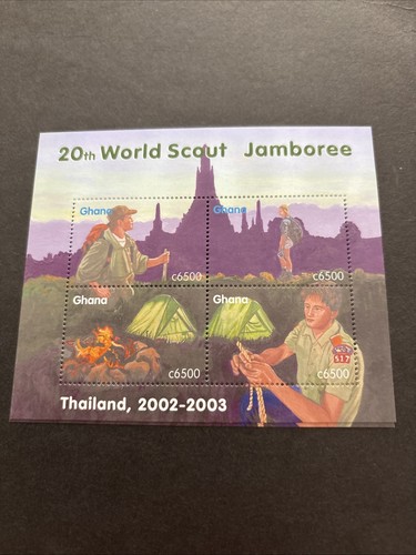 Ghana postage stamp mini - postage, sheet