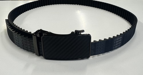 Punk belt black - black, biker