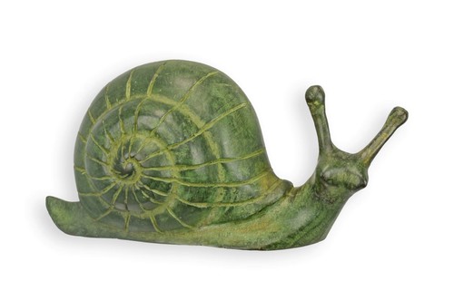 Bronze sculpture a snail - of,
