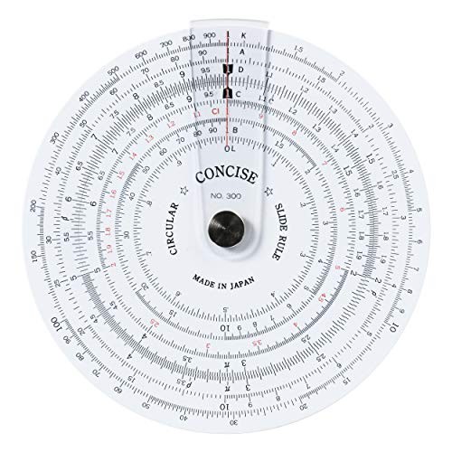 Concise circular slide rule - slide,