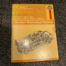 Haynes Workshop Manual Ford