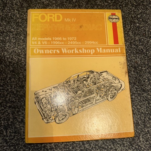Haynes workshop manual ford - manual,