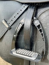 Black Safety Stirrups - Aluminium - Quick Release - Unbeatable Price.
