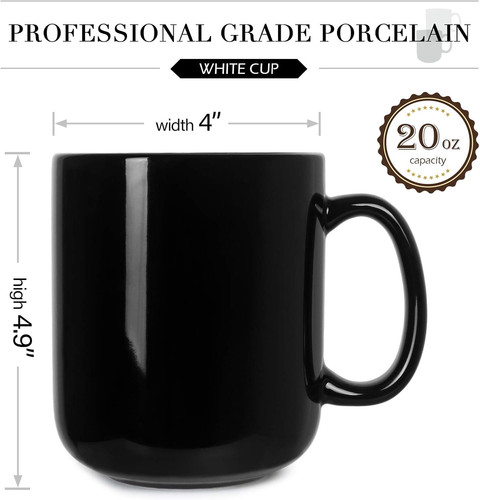 Large coffee mug 600ml - large,