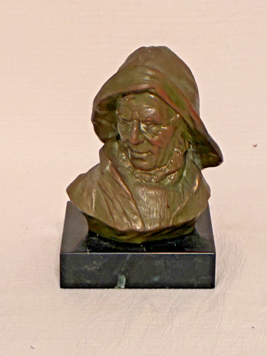 Art deco bronze sea - art,
