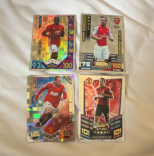 Selection topps match - x4,