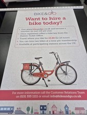 Greater Anglia  bike & go Poster