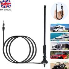 16 Inch Radio Antenna AM FM Rubber Duck Aerial for Car Truck Marine Receiver UK