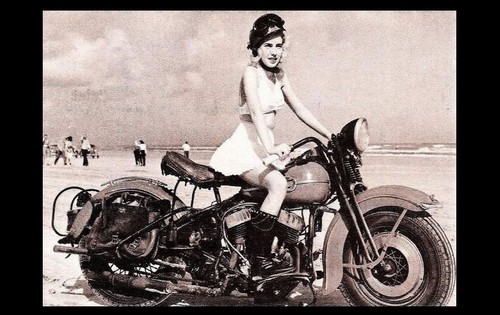 Vintage harley davidson - harley,
