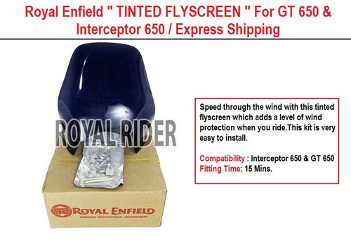 Fits royal enfield tinted - royal,