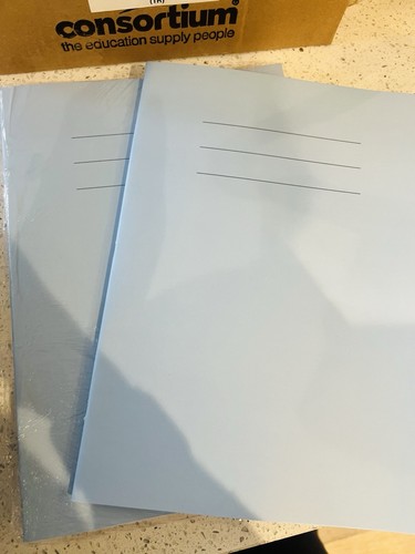 Exercise books page - a4,