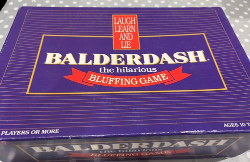 Vintage 1984 balderdash board - vintage,
