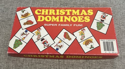 Vintage christmas dominoes - vintage,