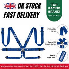 Sparco 6 Point Club Racer  2022 FIA Ciruit Rally Track Motorsport Harness Belt
