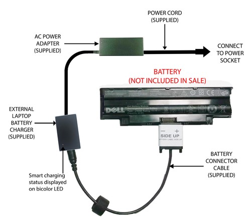External laptop battery - laptop,
