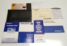2001 SUBARU FORESTER OWNERS