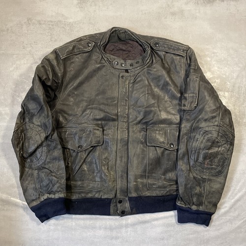 Leather flying jacket adult - leather,