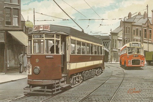 Gateshead and district tramcar - and,
