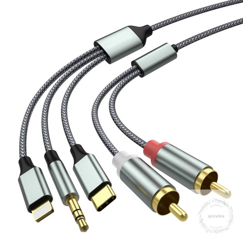 Lightning rca cable - lightning, audio