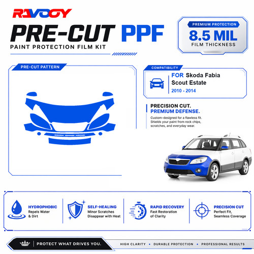 Precut ppf front kit clear - precut,