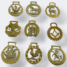 Vintage Mixed Brass Horse