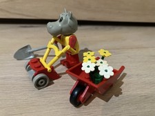 LEGO Fabuland Hannah Hippopotamus The Master Gardener 3787 - Missing rake 