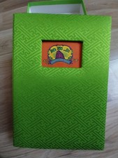 Lime Green Fabric Covered