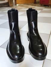 Zara Man Black Leather