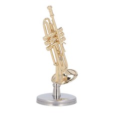 2.56in Miniature Trumpet Brass