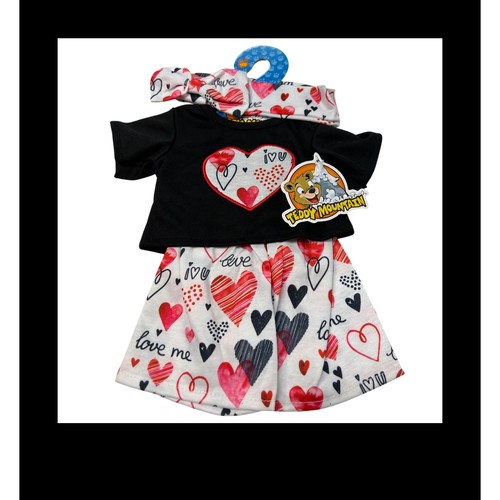 Teddy mountain funky hearts - teddy,