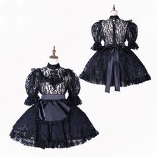 French Maid Girl Sissy Black