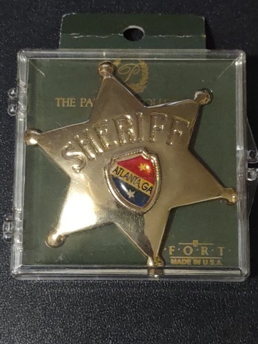 Vintage sheriff badge - vintage, sheriff's