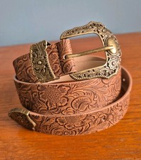 Western Cowboy Brown Belt -