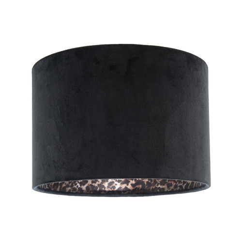 Black velvet lamp - lamp, with