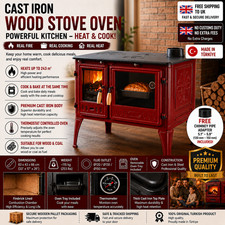 Cast iron wood - cast, cook