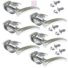Epsom Chrome Lever on Rose